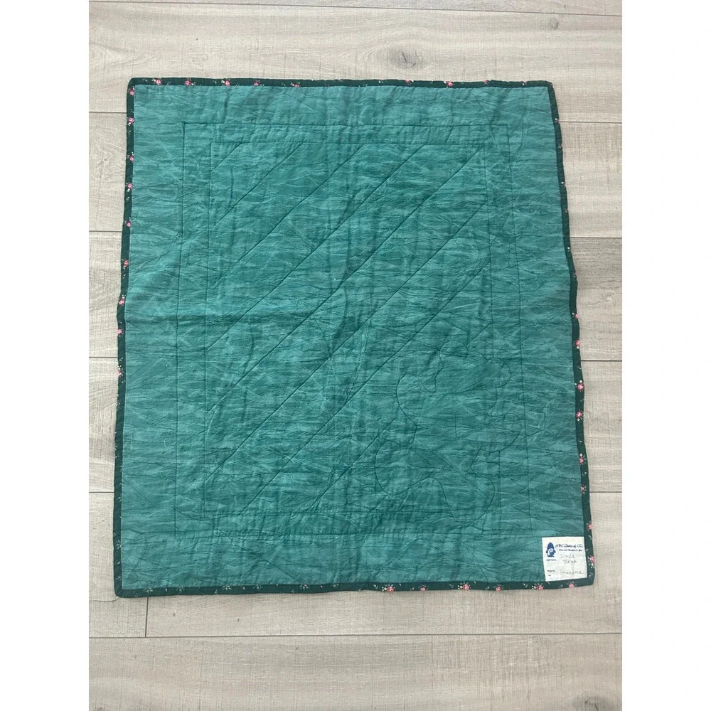Vintage‎ Handmade Quilt Teddy Bear 
